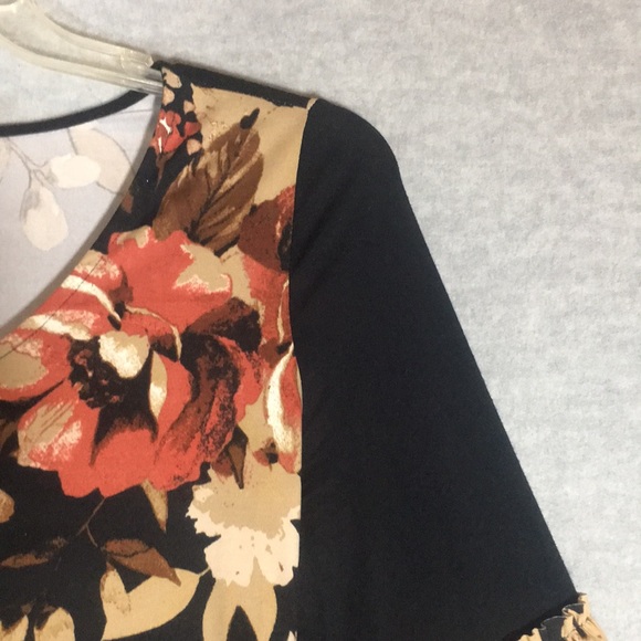 ALTER’D STATE Boho Bohemian Festival Floral Statement Piece Ruffle Bell Sleeves - Picture 5 of 16